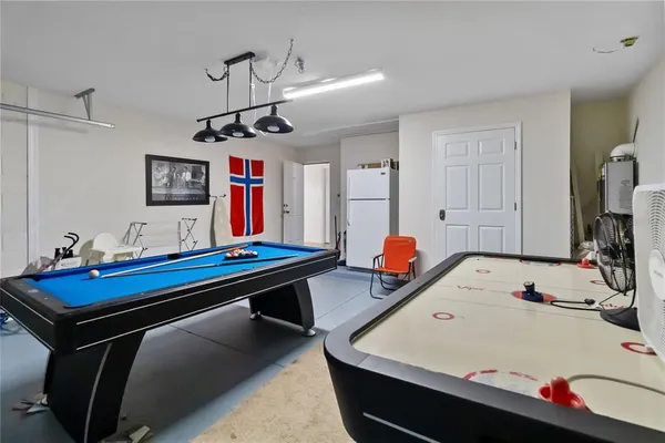 a room with furniture and window