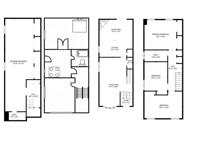 a picture of a floor plan