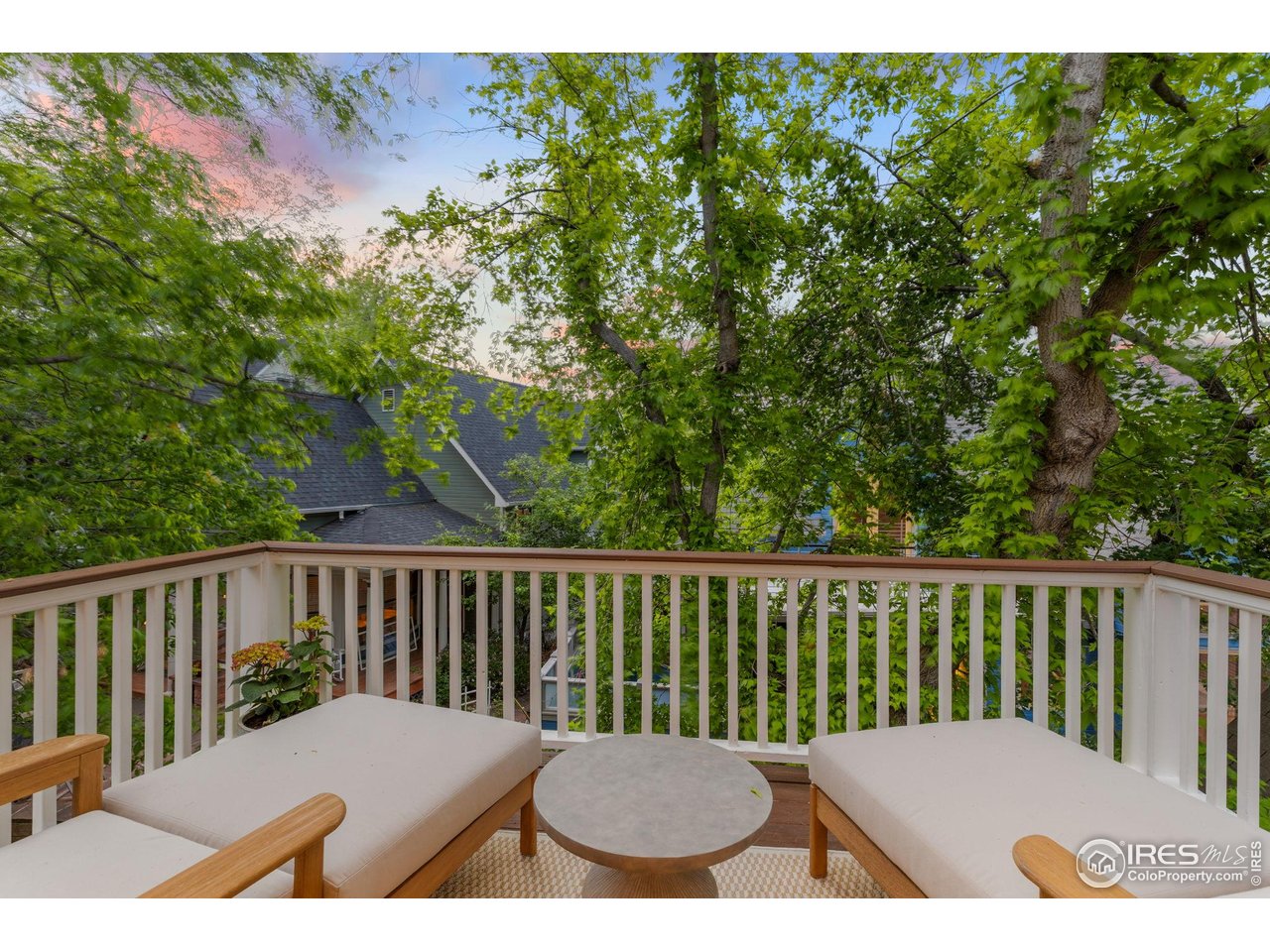 1133 Mapleton Avenue Boulder, CO 80304 - Photo 28 of 40 a view of balcony with furniture