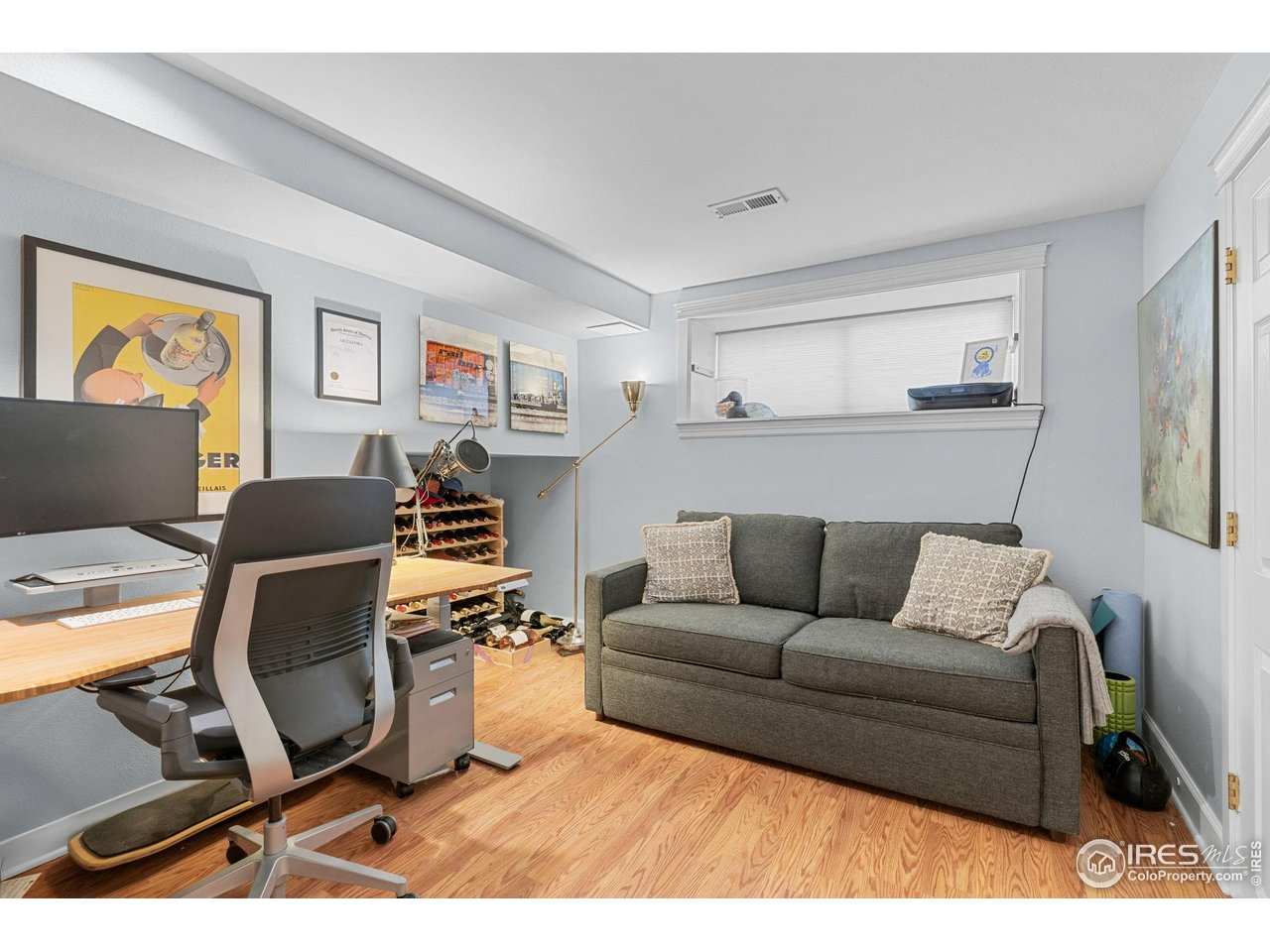 1133 Mapleton Avenue Boulder, CO 80304 - Photo 39 of 40 a living room with furniture and a flat screen tv