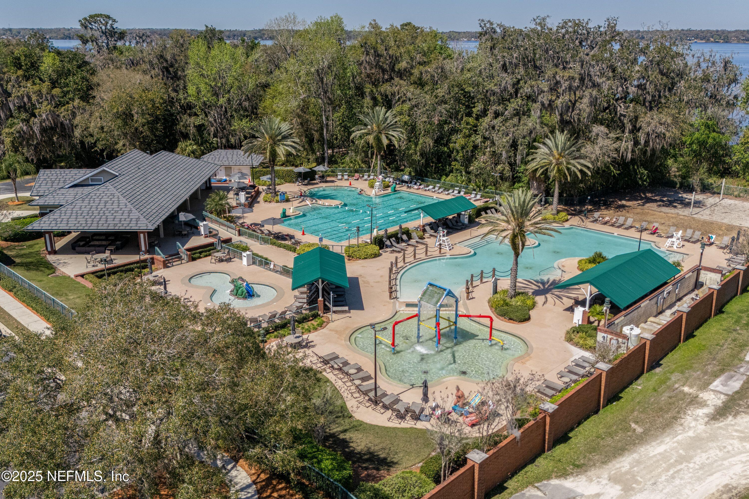 2120 Stone Creek Drive, Unit E Fleming Island, FL 32003 - Photo 53 of 66 an aerial view of a house with outdoor space