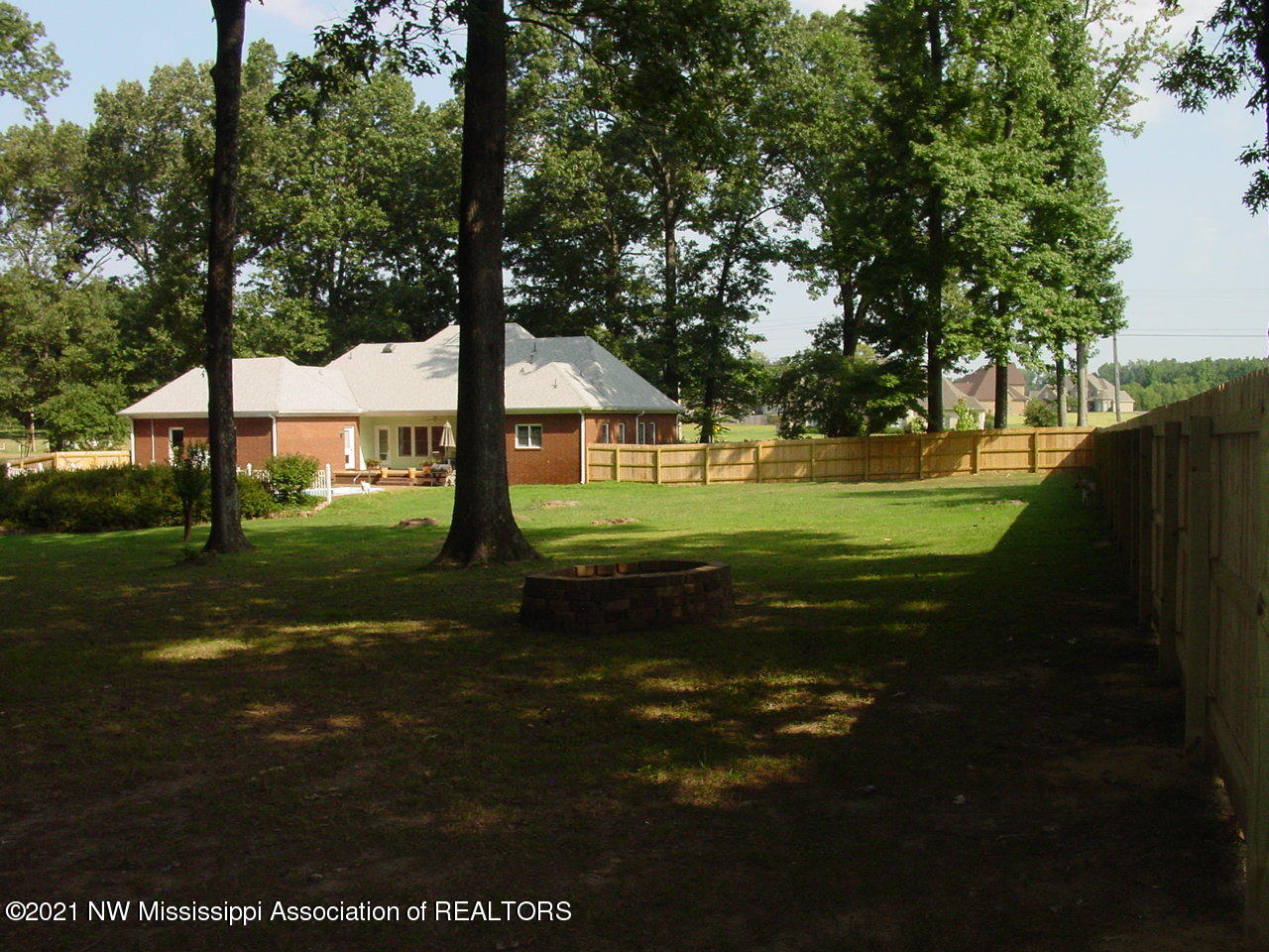 1767 West Oak Grove Road Hernando, MS 38632 - Photo 3 of 6 Back yard view