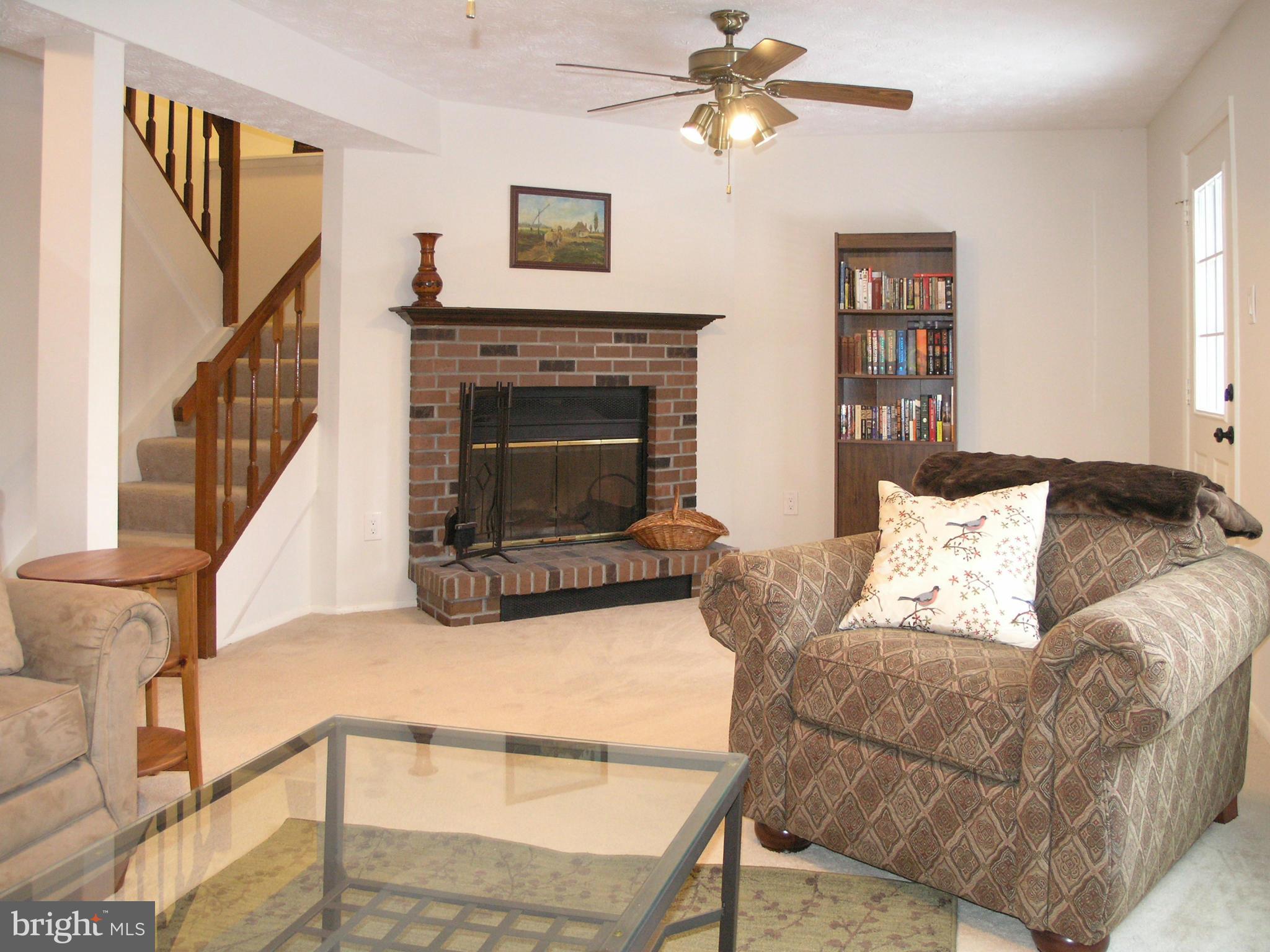 2317 Middle Creek Lane Reston, VA 20191 - Photo 22 of 30 Basement Fireplace