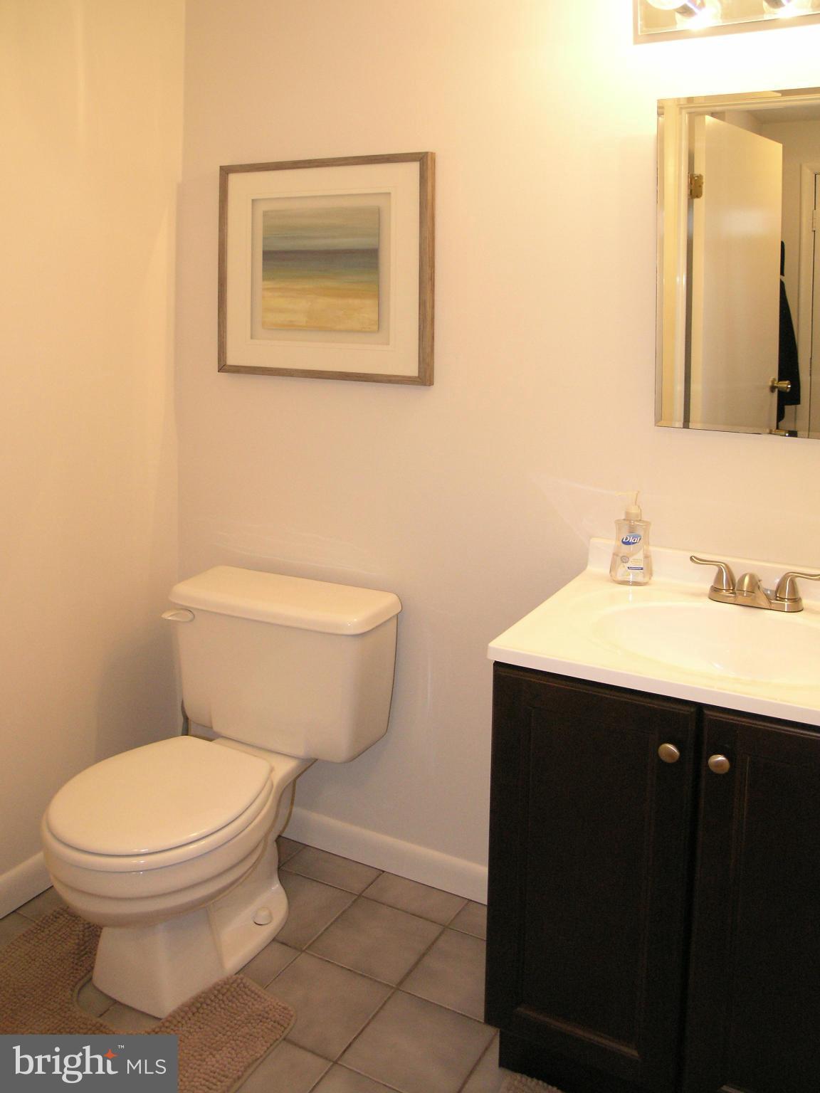 Powder Room off Foyer