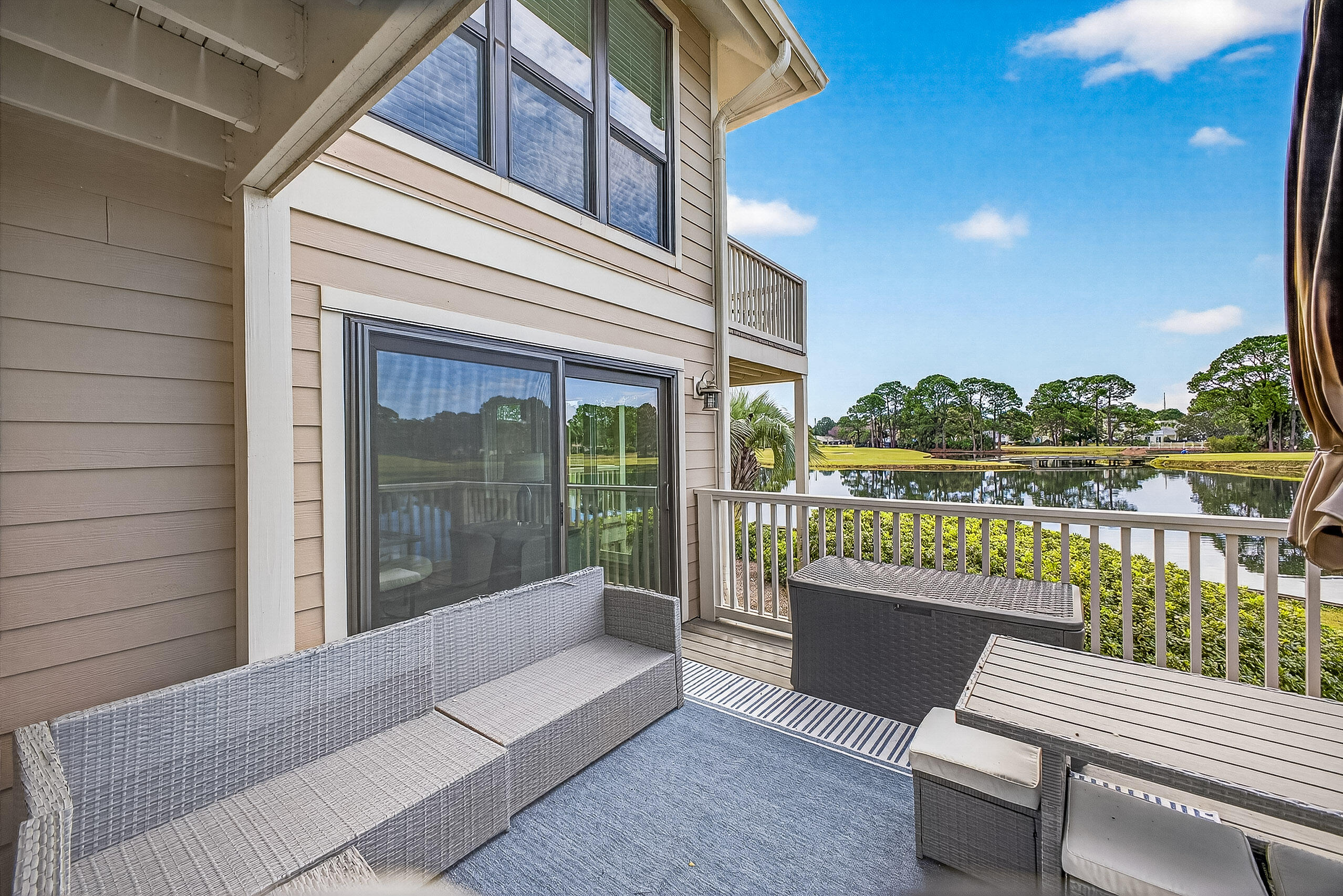 900 Harbour Point Lane, Unit 900 Miramar Beach, FL 32550 - Photo 30 of 64 a view of a chairs in balcony