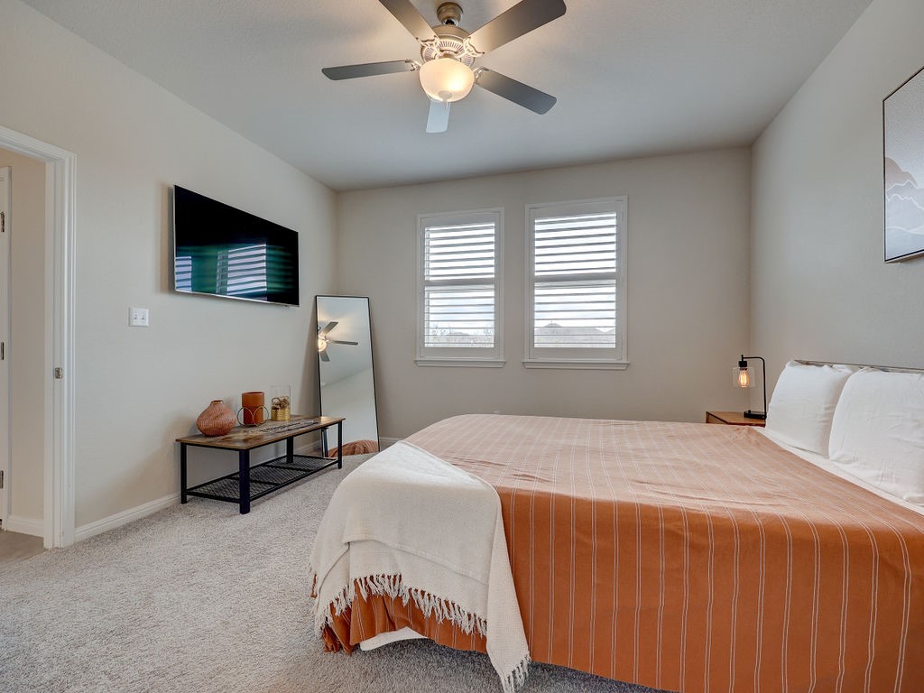 325 Serpens Street Georgetown, TX 78628 - Photo 17 of 40 View out back to green space