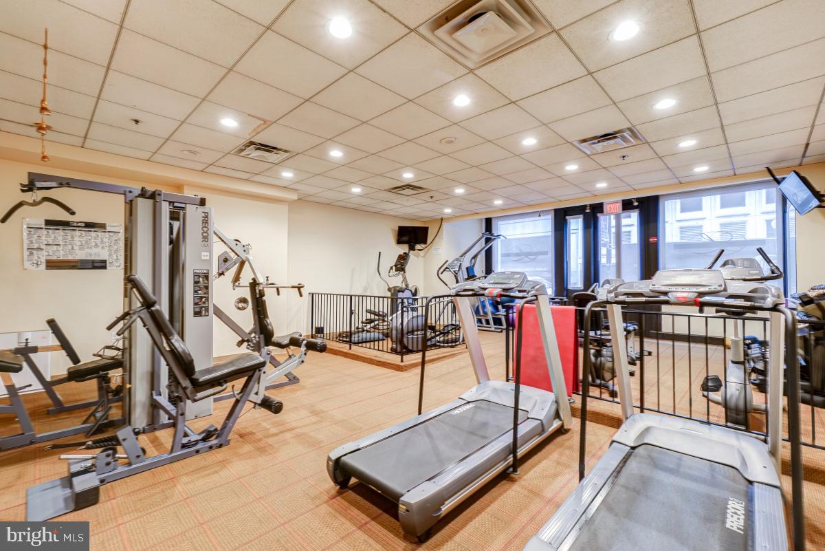 631 D Street Northwest, Unit 1238 Washington, DC 20004 - Photo 32 of 40 Exercise Facility in The Lafayette