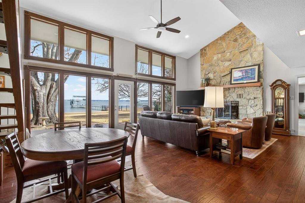 218 North Broadway Azle, TX 76020 - Photo 17 of 40 Living Room with space for games or dining
