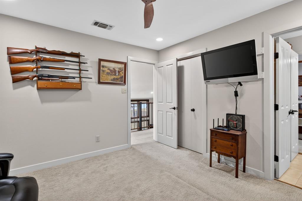 218 North Broadway Azle, TX 76020 - Photo 31 of 40 Upstairs Bedroom utilized as an office
