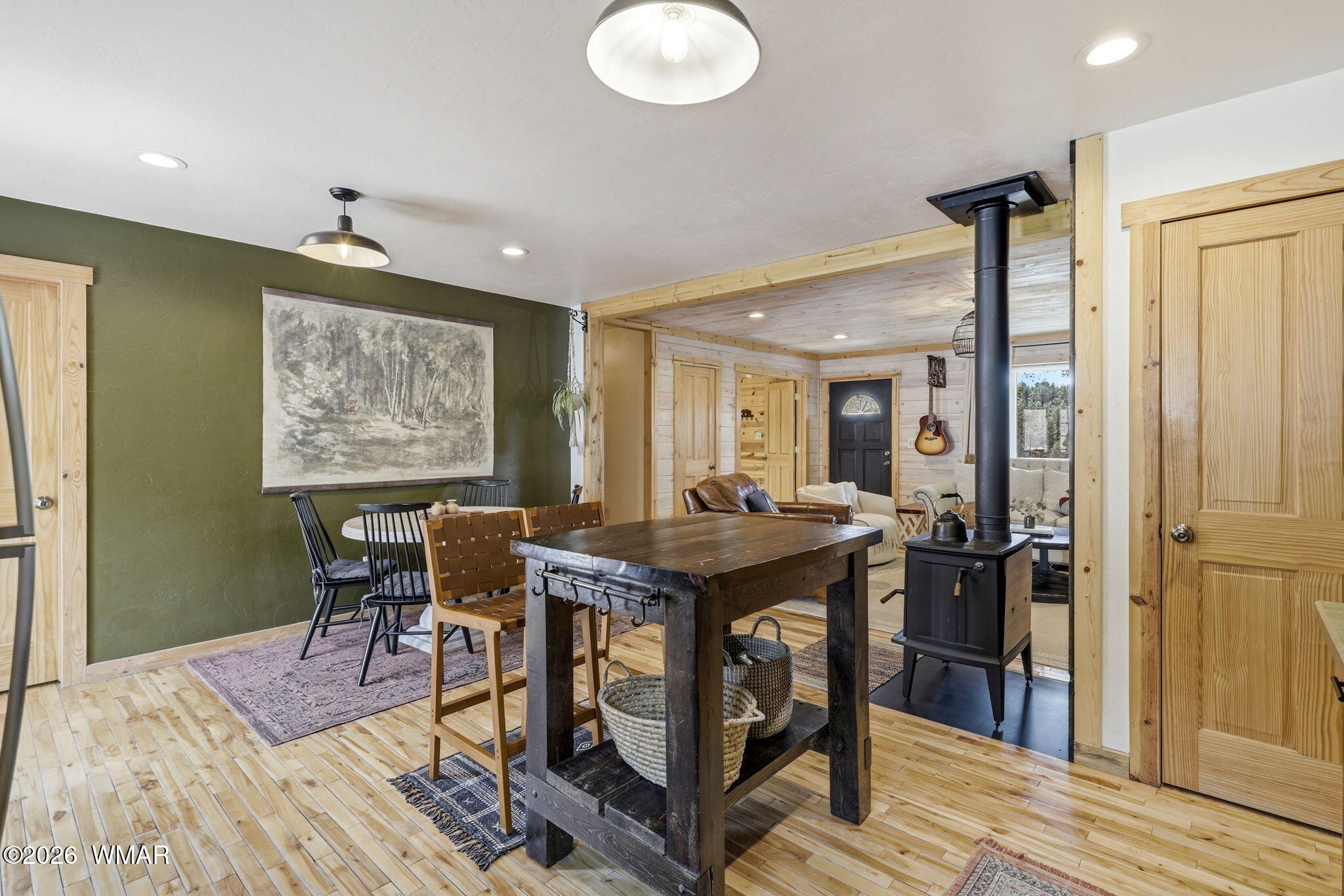 15 Co Road Nutrioso, AZ 85932 - Photo 21 of 46 a view of a dining room with furniture
