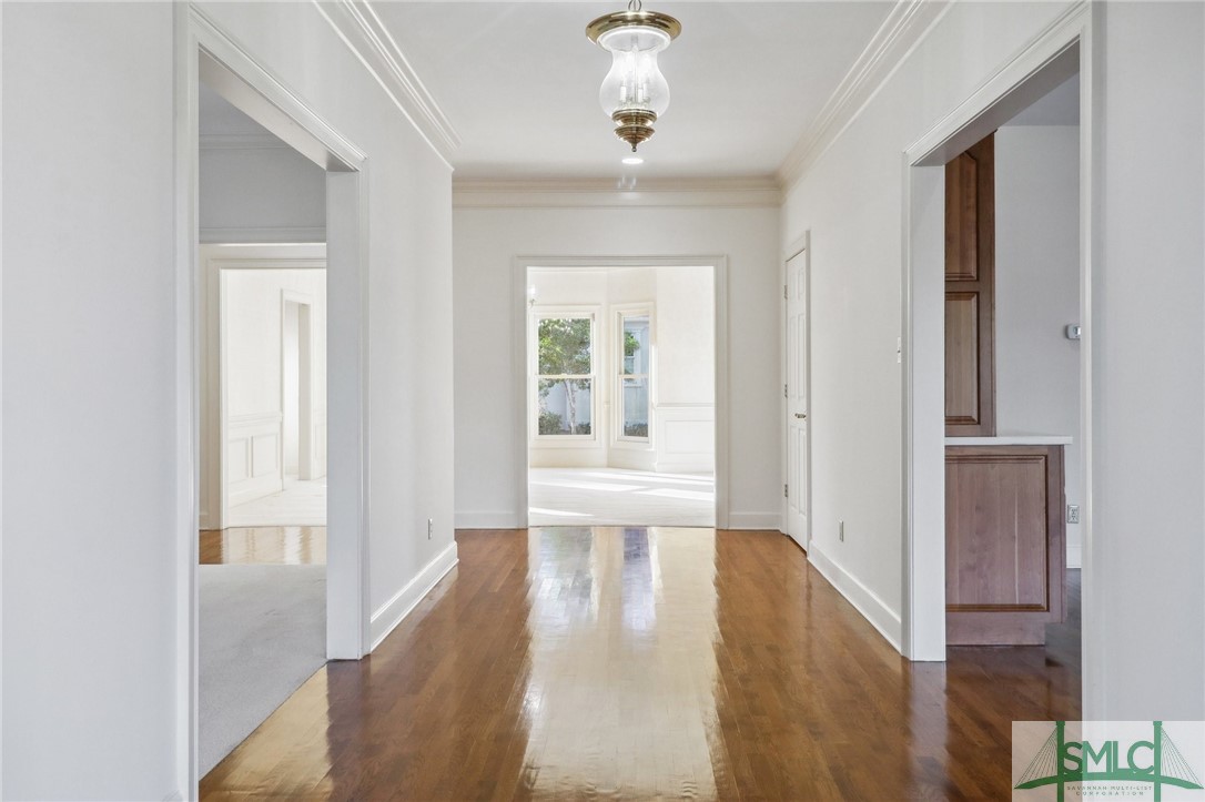 17 Long Island Road Savannah, GA 31411 - Photo 5 of 35 Gracious Entry Foyer With Family Room on Right and