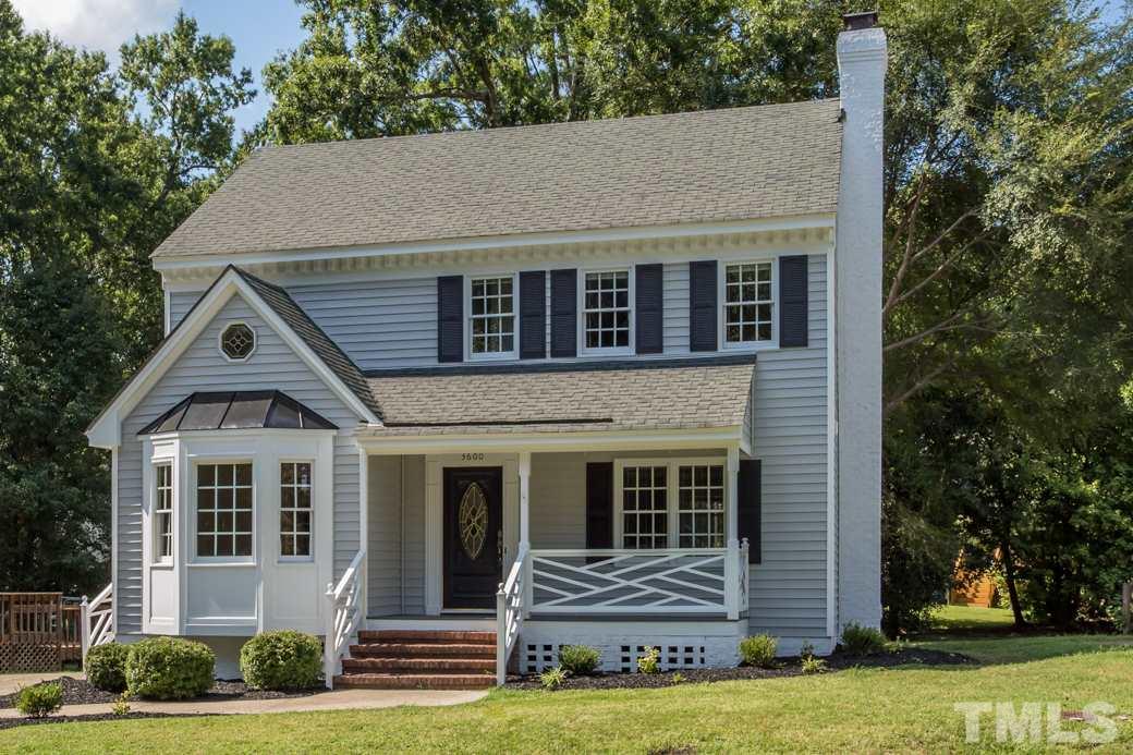 3600 East Jameson Road Raleigh, NC 27604 - Photo 1 of 15 a front view of a house with a yard