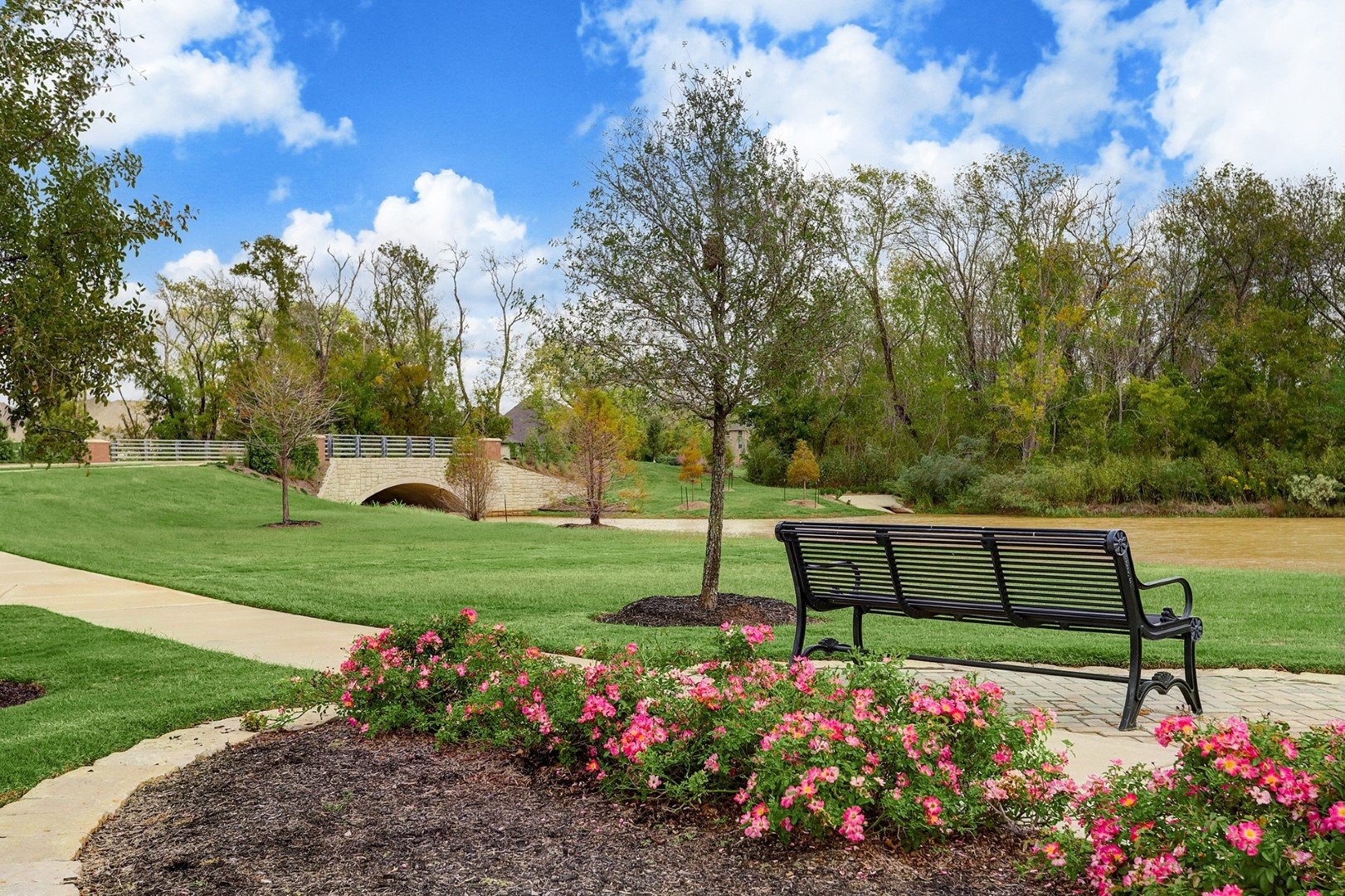 4418 Heather Xing Road Fulshear, TX 77441 - Photo 21 of 22 Walking trails are a bonus for residents.