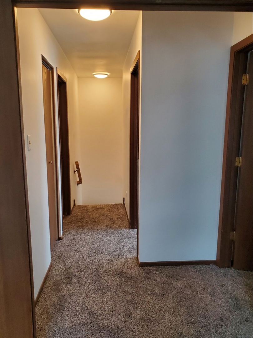54 Churn Road Matteson, IL 60443 - Photo 9 of 19 a view of hallway with closet