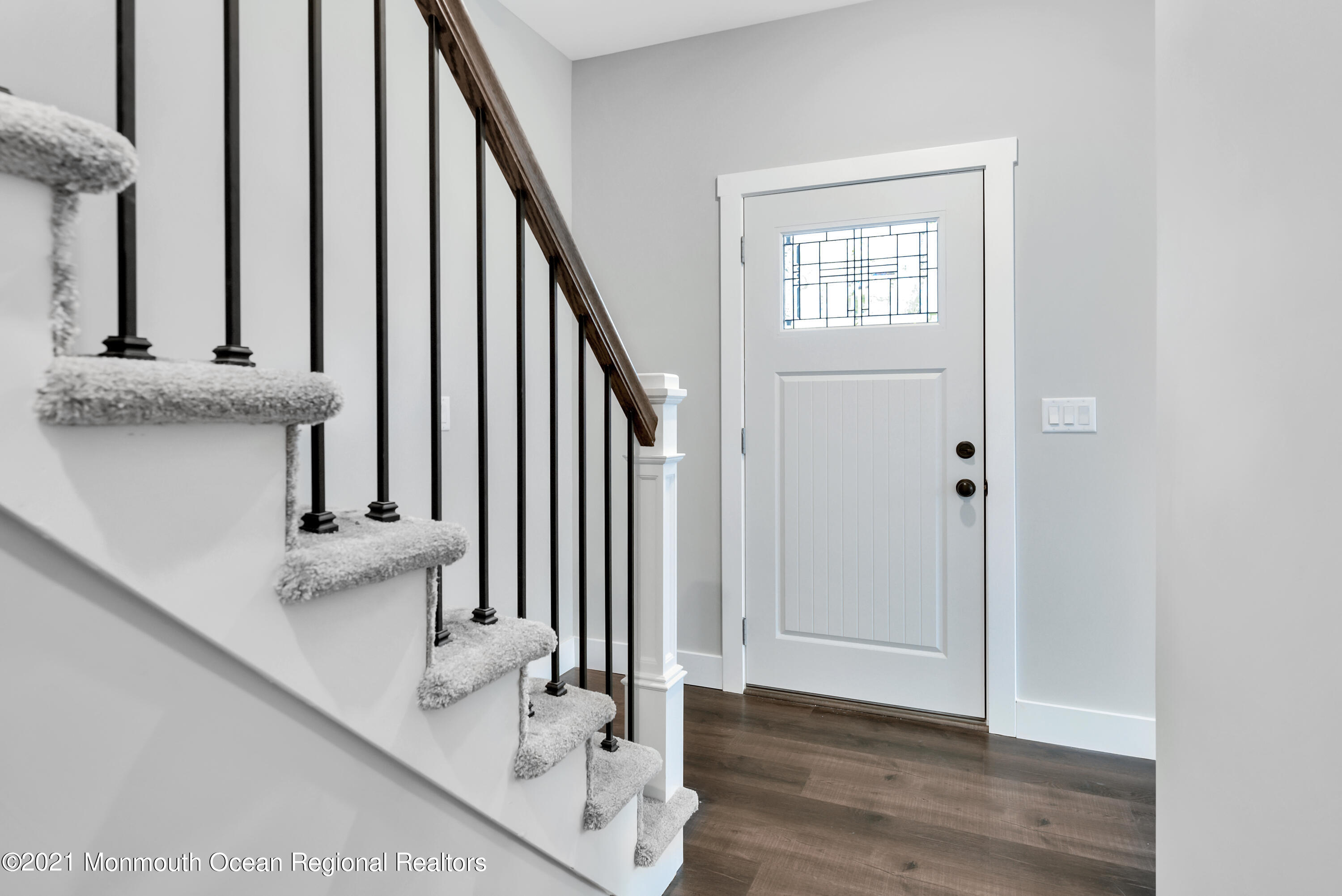 331 East Pleasant Grove Road Jackson, NJ 08527 - Photo 6 of 40 a view of staircase with wooden floor and staircase