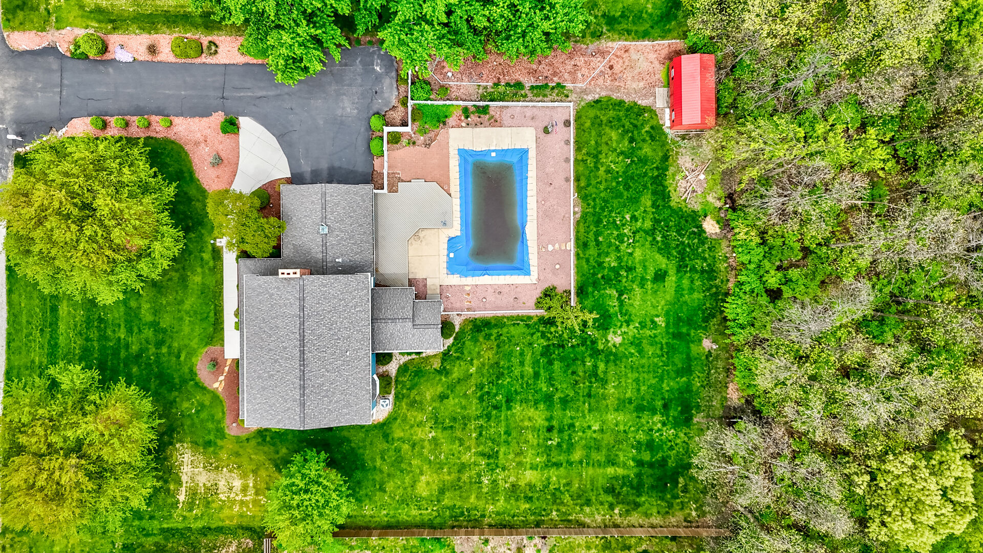 3094 East 1888th Road Ottawa, IL 61350 - Photo 38 of 43 an aerial view of a house