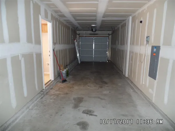 a view of storage and utility room