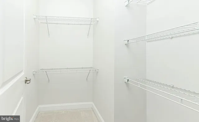 a view of walk in closet