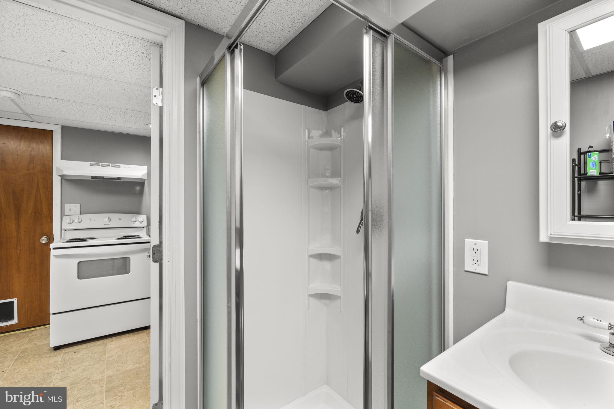 2401 Albert Rill Road Hampstead, MD 21074 - Photo 28 of 38 a bathroom with a sink and a mirror