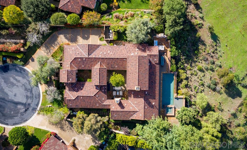 18668 Via Catania Rancho Santa Fe, CA 92091 - Photo 21 of 25 an aerial view of a house with outdoor space