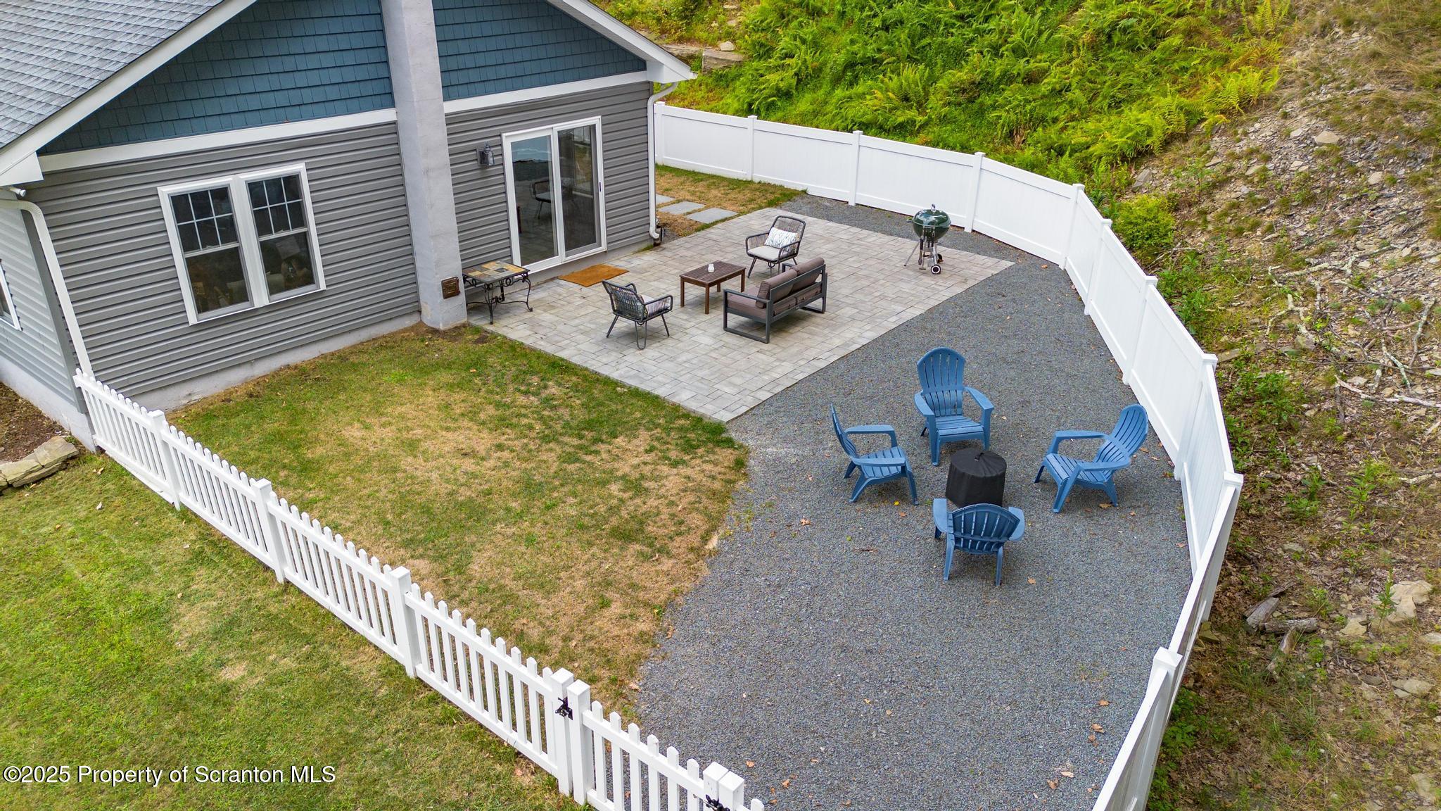 300 Gumbletown Road Paupack, PA 18451 - Photo 39 of 46 a view of a couches in the roof deck
