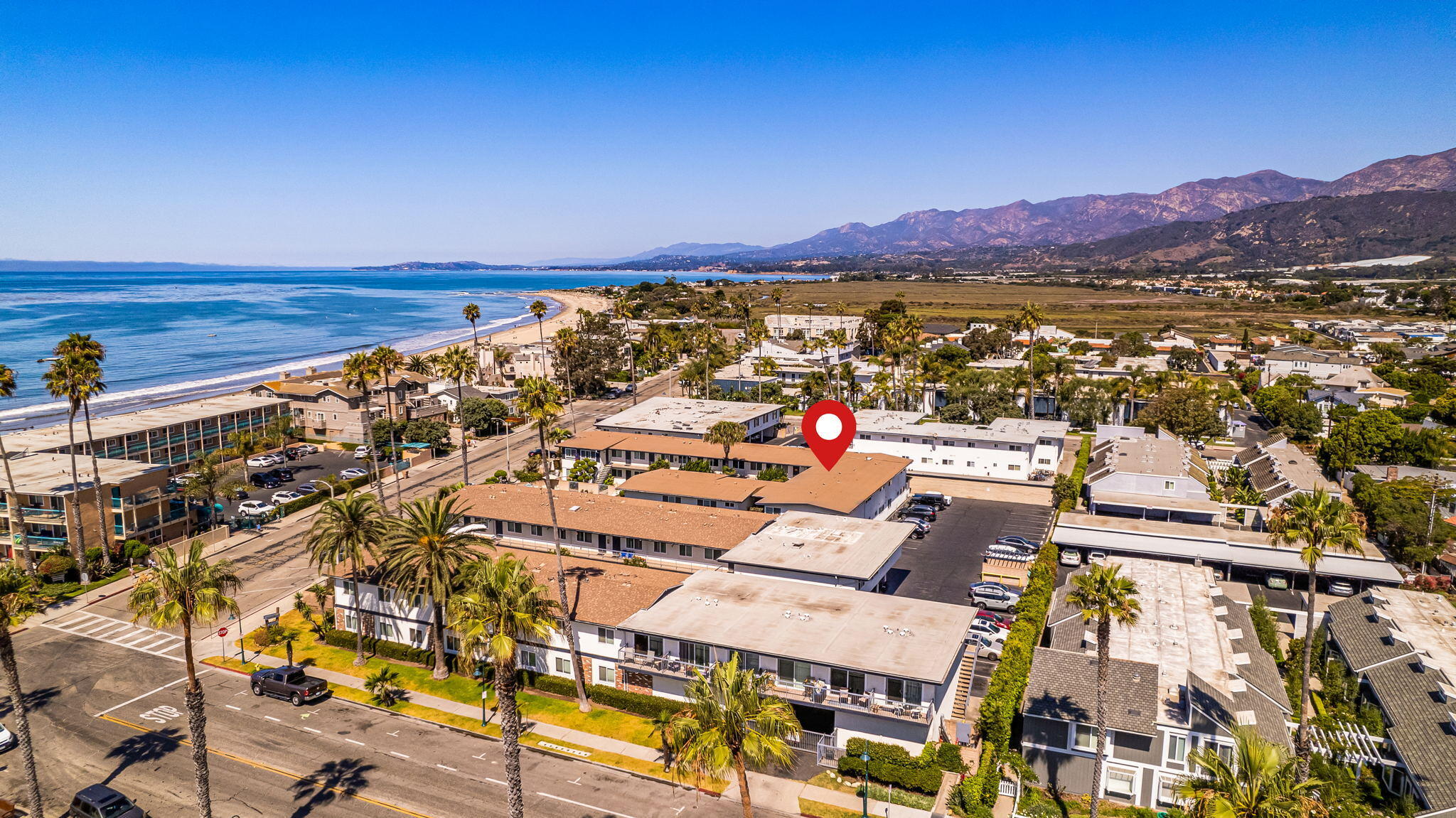 4950 Sandyland Road, Unit 224 Carpinteria, CA 93013 - Photo 21 of 27 aerial facing west
