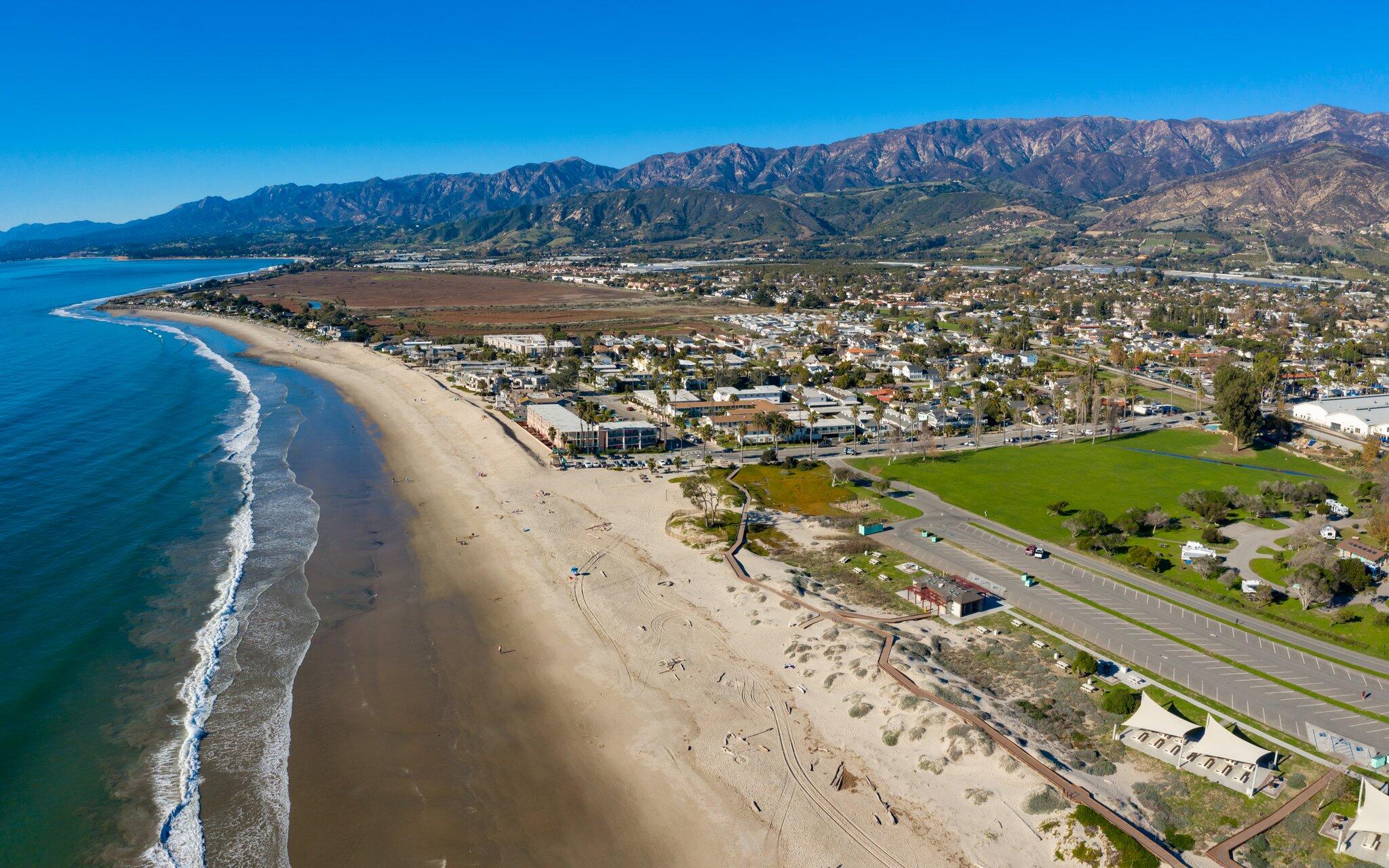 4950 Sandyland Road, Unit 224 Carpinteria, CA 93013 - Photo 27 of 27 aerial of beach