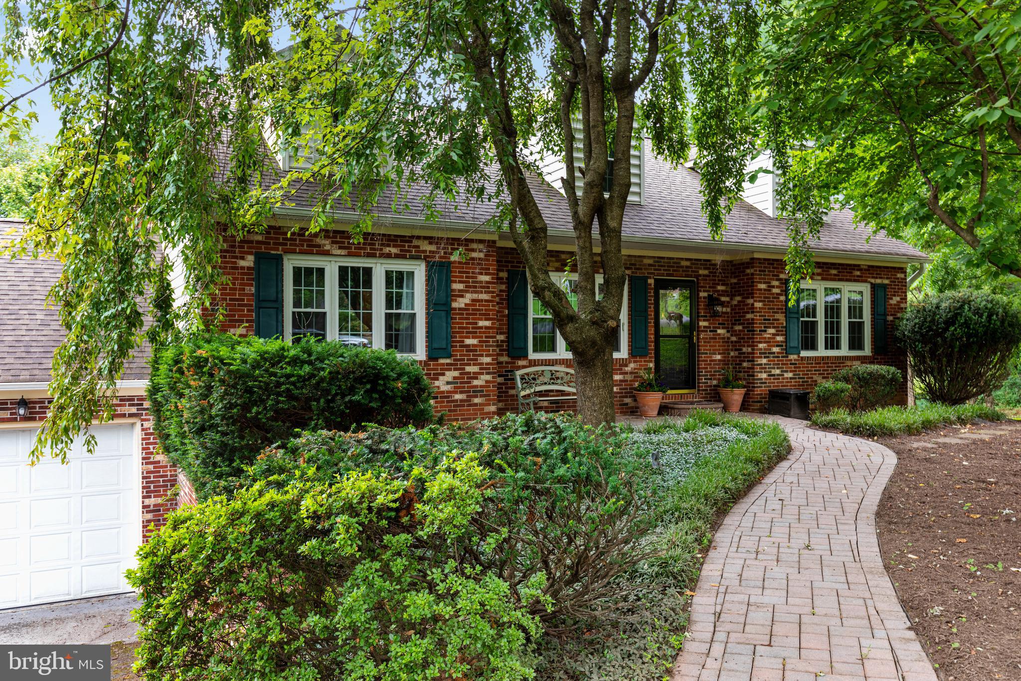 105 Forest Ridge Road Winchester, VA 22602 - Photo 2 of 32 Brick pathway, mature plantings