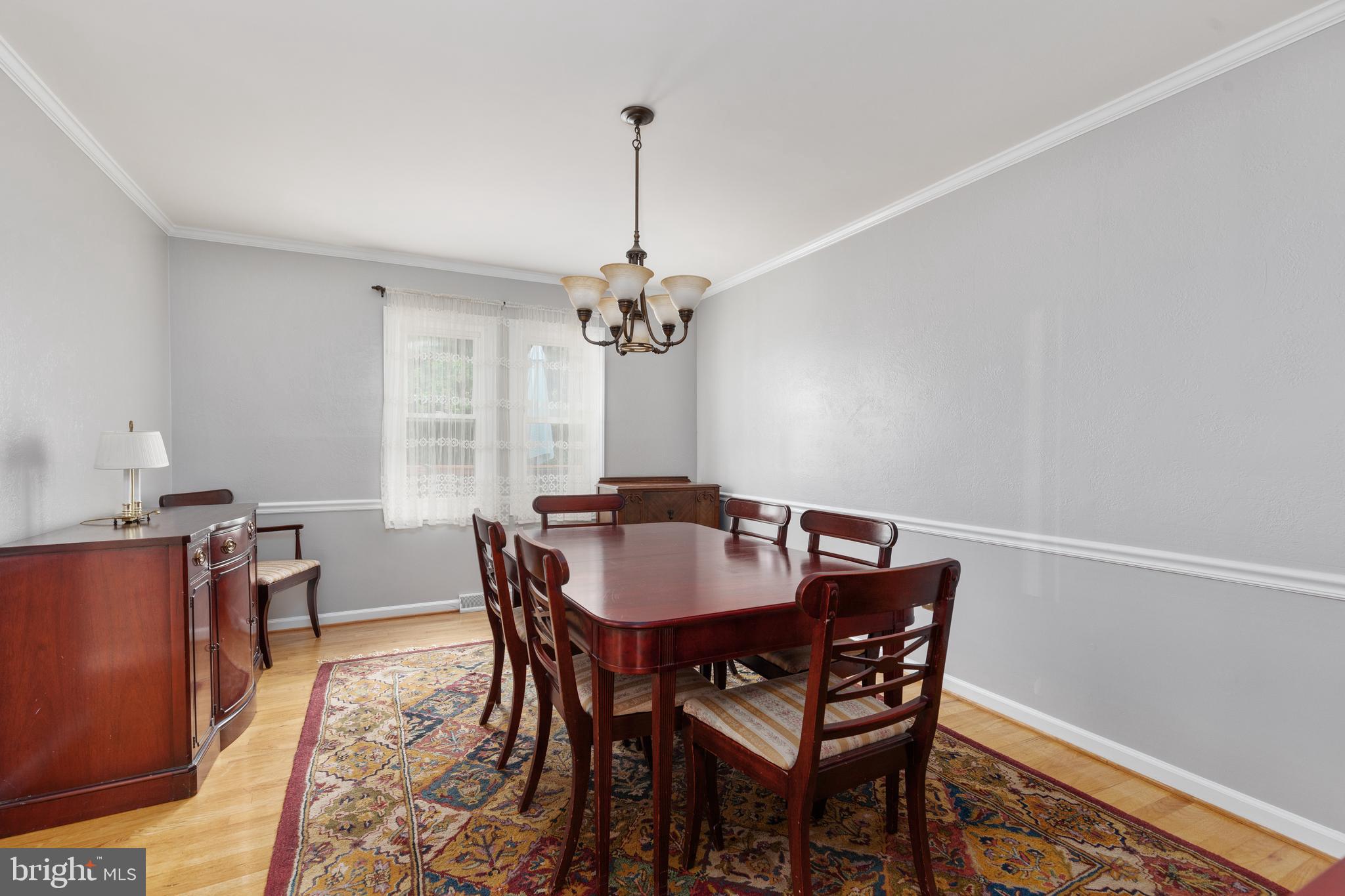 105 Forest Ridge Road Winchester, VA 22602 - Photo 15 of 32 Formal dining room with chair rail