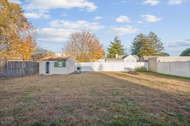 a backyard of a house