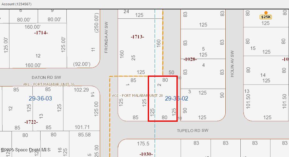 1171 Tupelo Road Southwest Palm Bay, FL 32908 - Photo 2 of 2 a black and white photo of a refrigerator