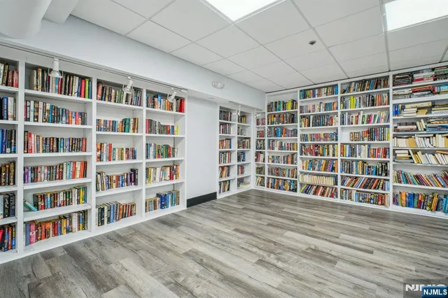 a view of a chandelier and entryway