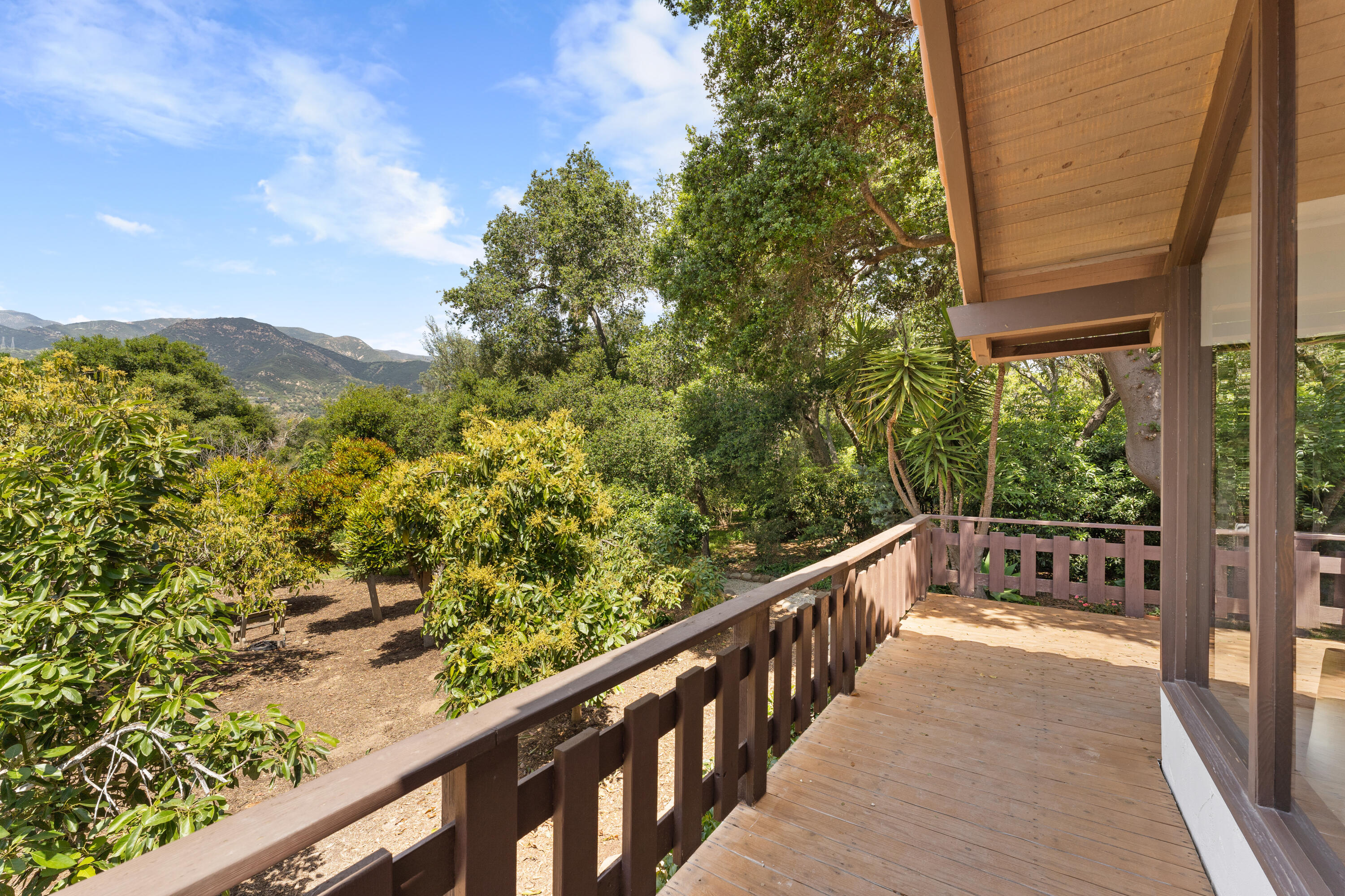 673 Cold Spring Road Montecito, CA 93108 - Photo 16 of 16 Mtn Views from Deck