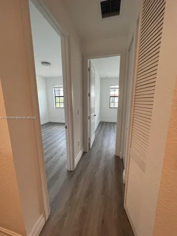 wooden floor in a gallery