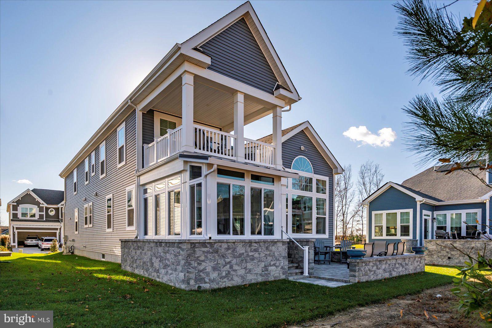 19218 American Holly Road Rehoboth Beach, DE 19971 - Photo 102 of 107 Rear Elevation