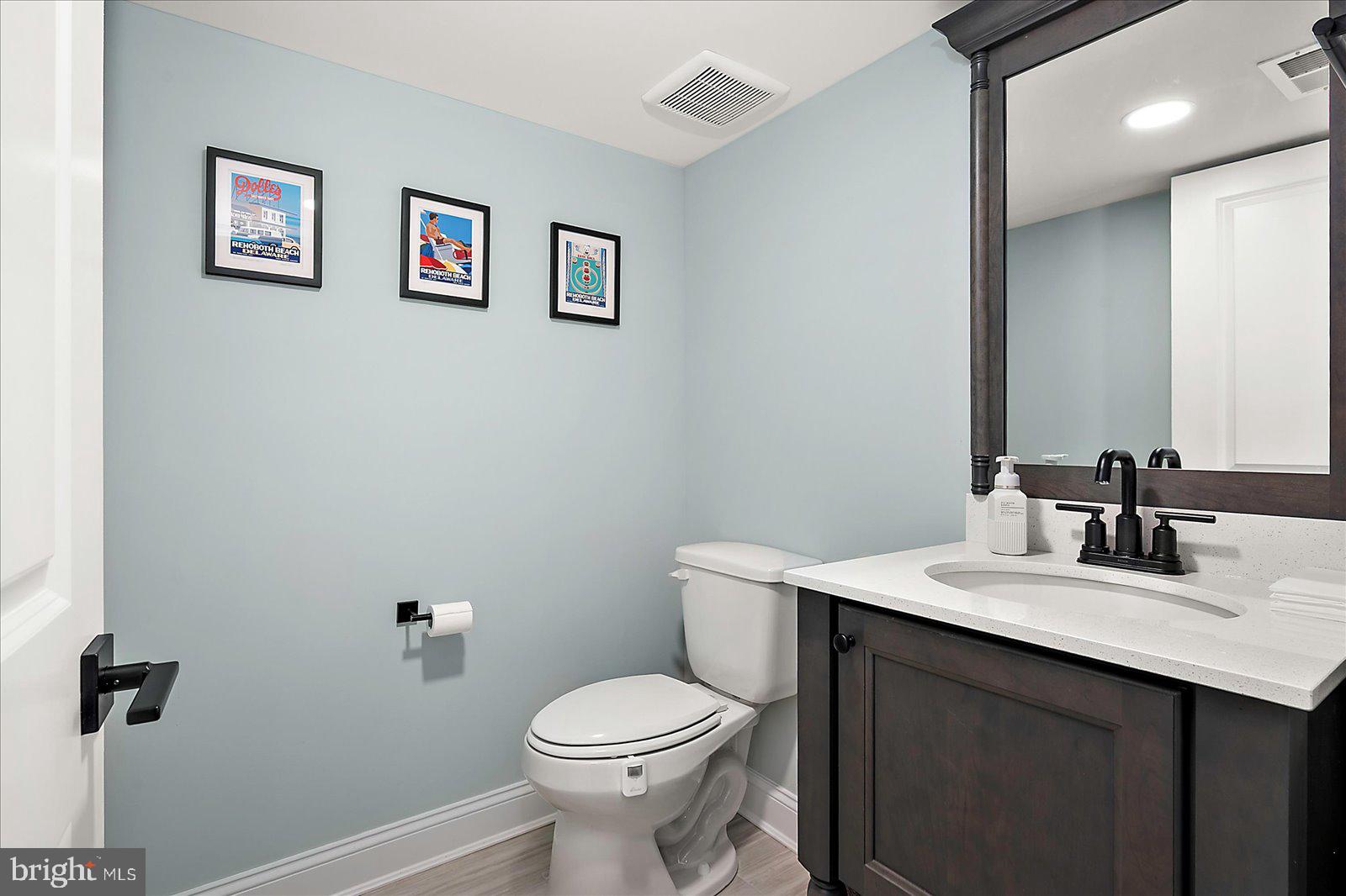 19218 American Holly Road Rehoboth Beach, DE 19971 - Photo 83 of 107 Lower Level Powder Room