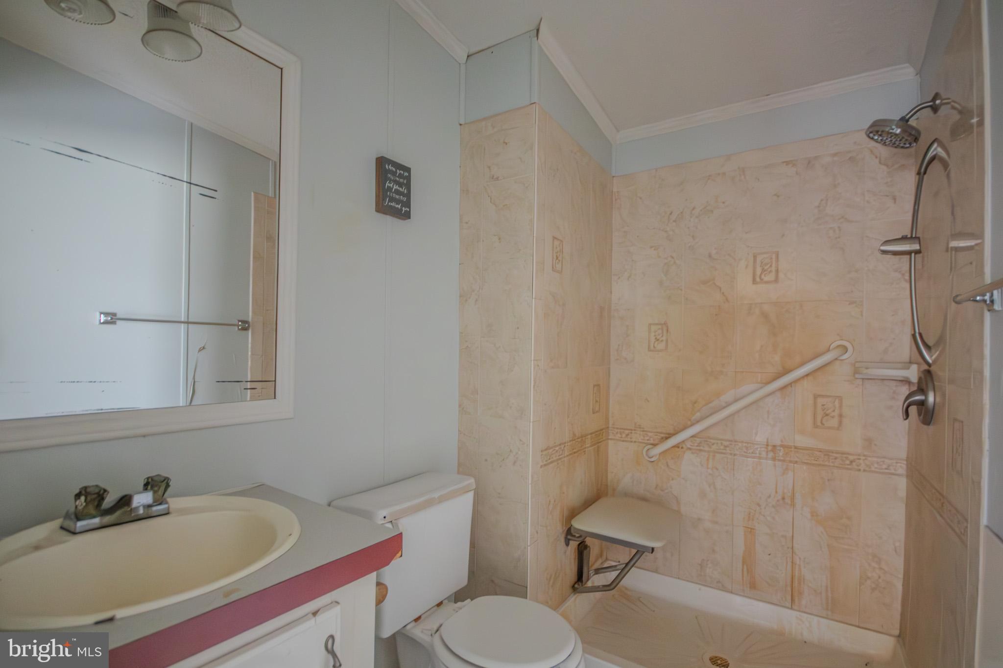 3887 Texas Road Bivalve, MD 21814 - Photo 22 of 34 a bathroom with a sink and a bathtub