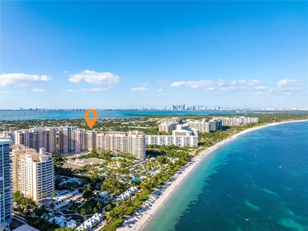 a view of a city with ocean view