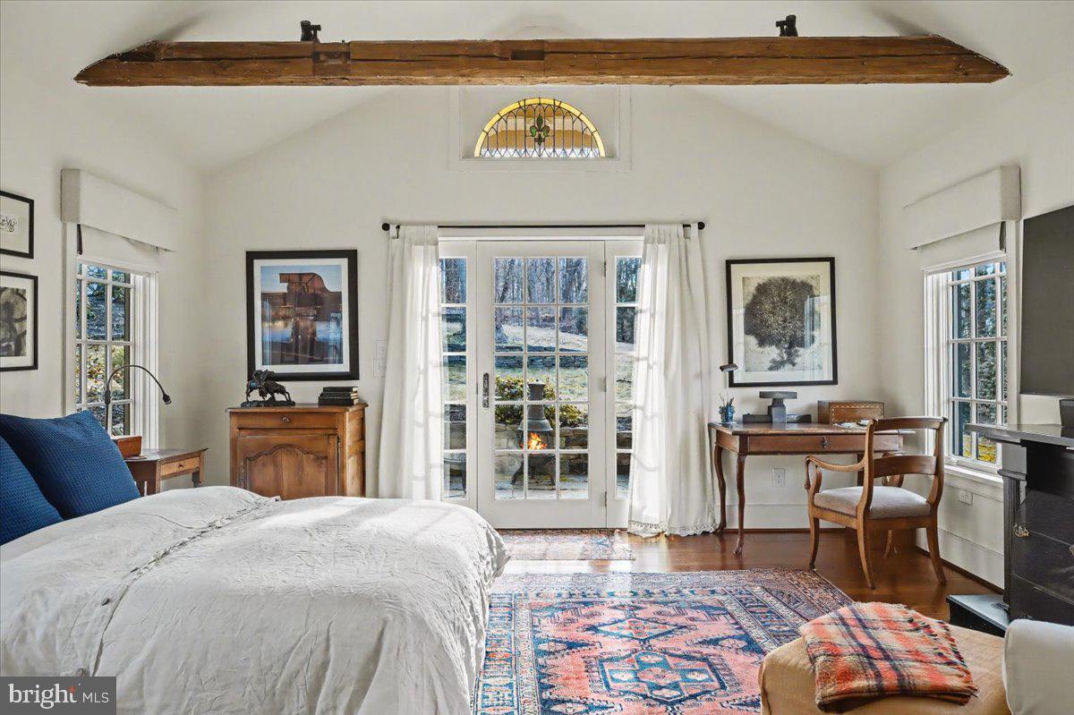 6338 Old Carversville Road Carversville, PA 18913 - Photo 16 of 56 a bedroom with furniture and a window