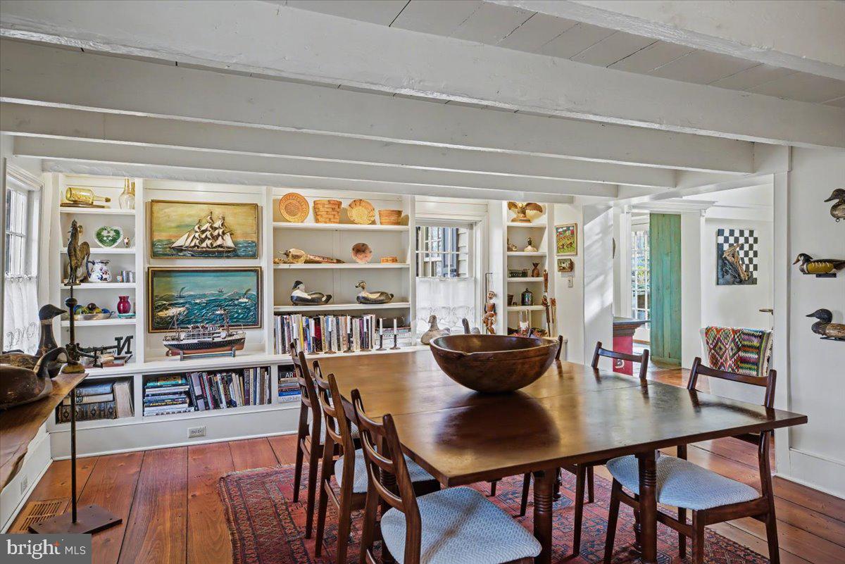 6338 Old Carversville Road Carversville, PA 18913 - Photo 35 of 56 a view of a dining room with furniture window and outside view