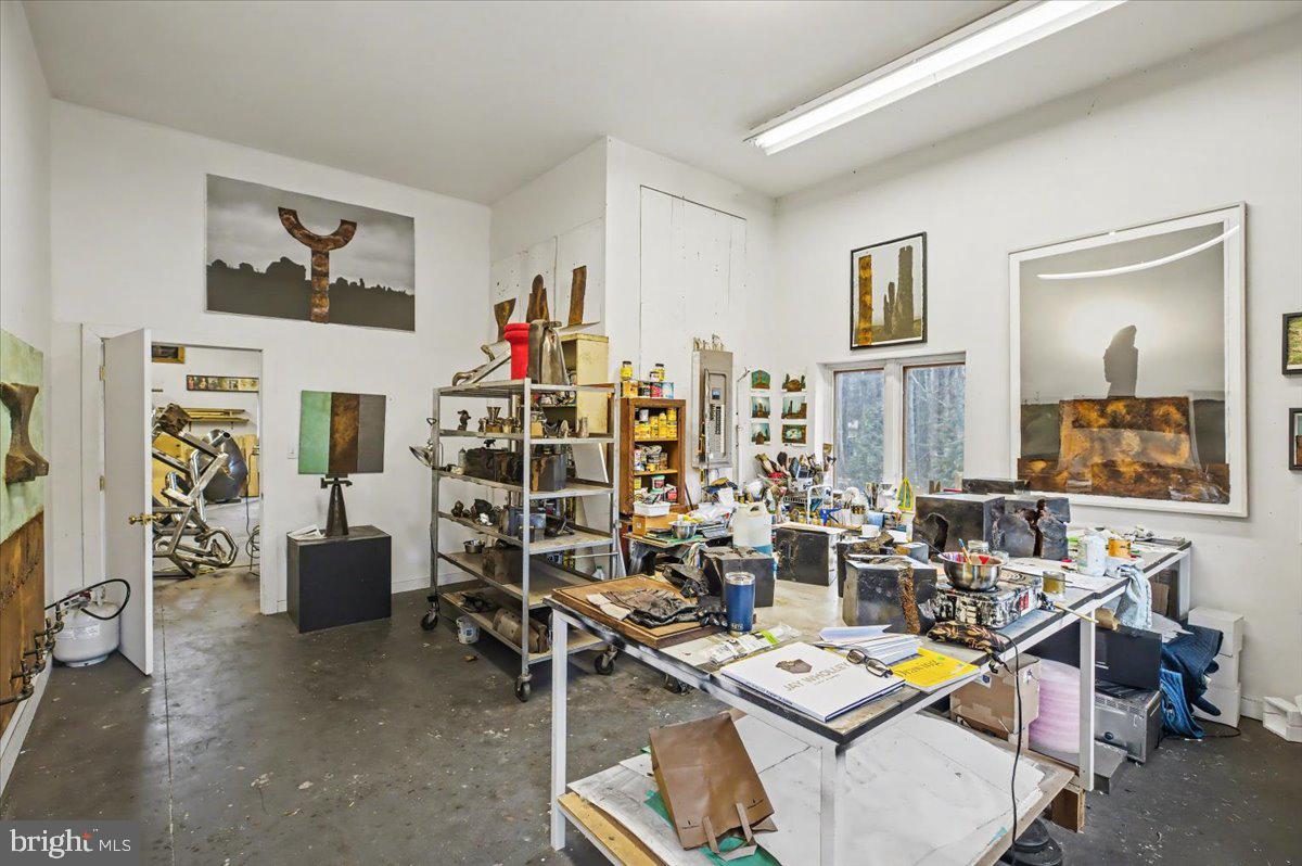 6338 Old Carversville Road Carversville, PA 18913 - Photo 44 of 56 a view of a workspace with furniture and toys