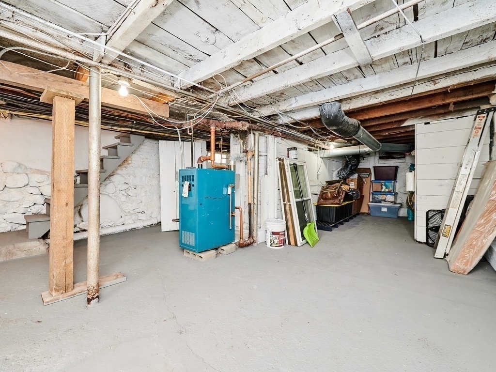 34 R Clyde Street Somerville, MA 02145 - Photo 30 of 31 a view of storage and utility room with stairs