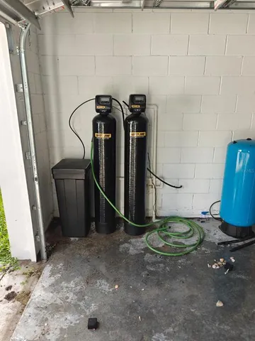 a view of water heater room