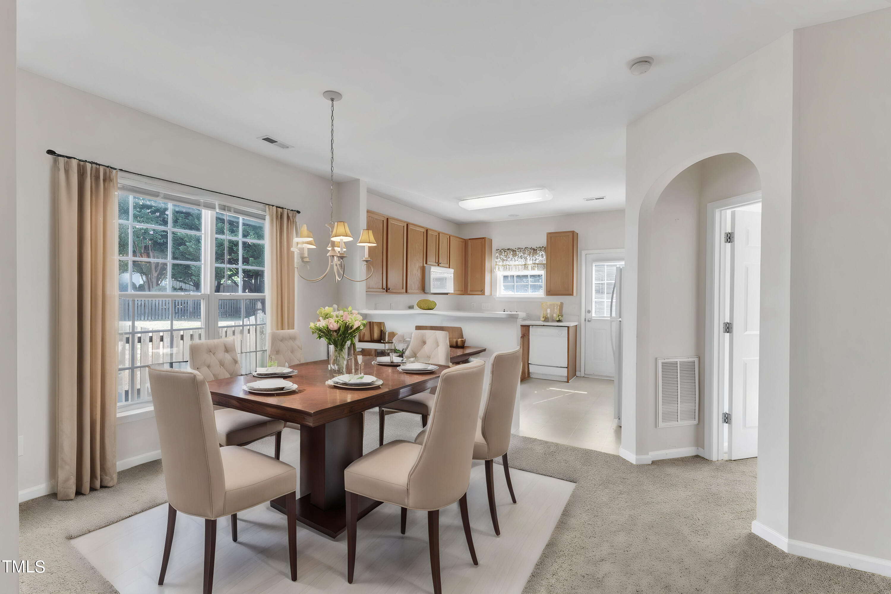 8210 Shadow Stone Court Raleigh, NC 27613 - Photo 13 of 44 Dining area - virtually staged
