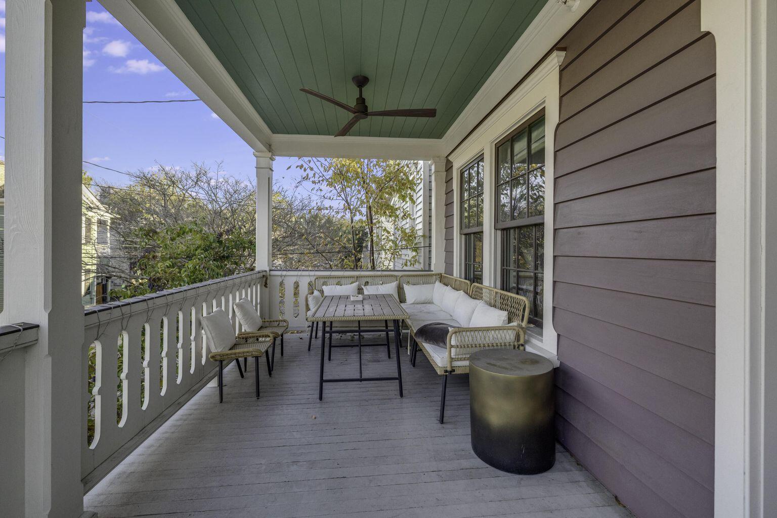 265 Coming Street, Unit A B Charleston, SC 29403 - Photo 13 of 28 2ND LEVEL BALCONY OFF PRIMARY (A)
