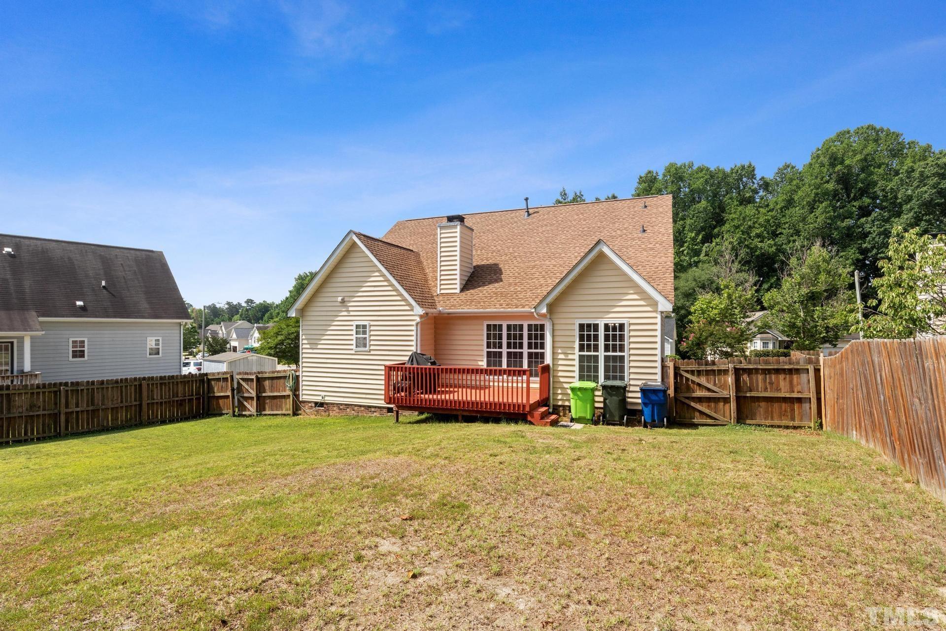 4213 Somerset Valley Lane Raleigh, NC 27616 - Photo 13 of 31 a view of house with outdoor entertaining spaces