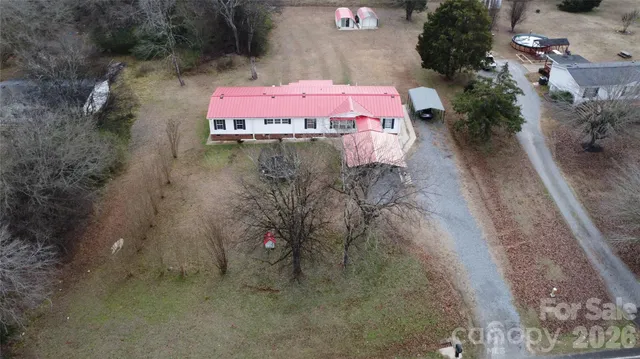 an outdoor space with patio