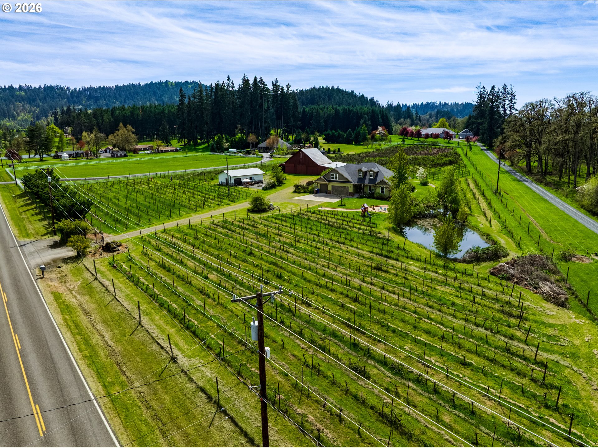 34386 Mathews Road Eugene, OR 97405 - Photo 2 of 48 a view of an outdoor space and a yard