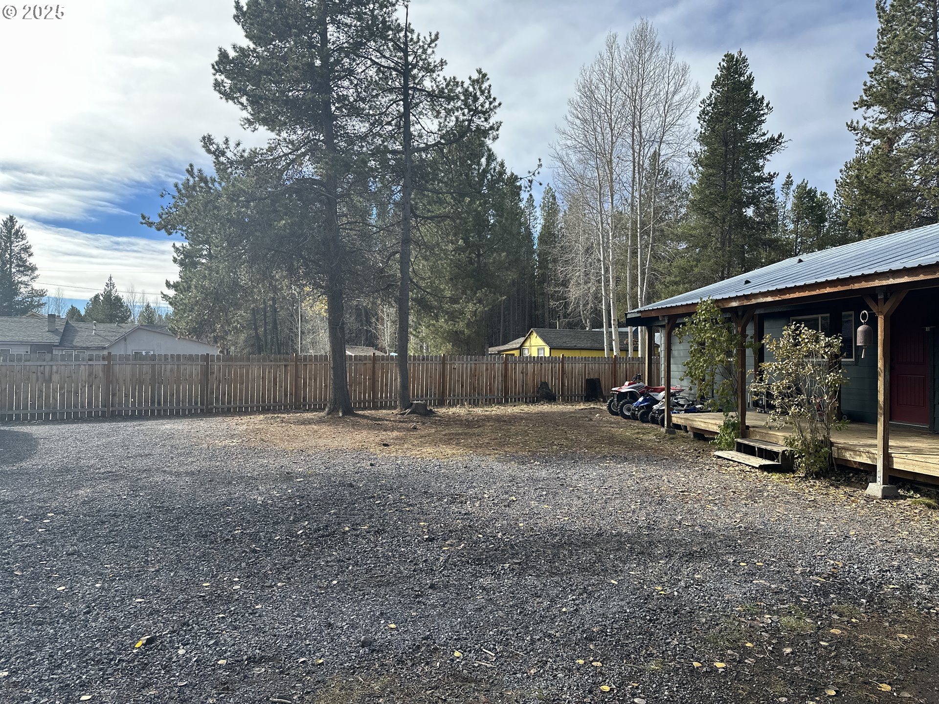 136010 Hwy 97 Crescent Crescent, OR 97733 - Photo 2 of 43 a view of a barn in the middle of a yard