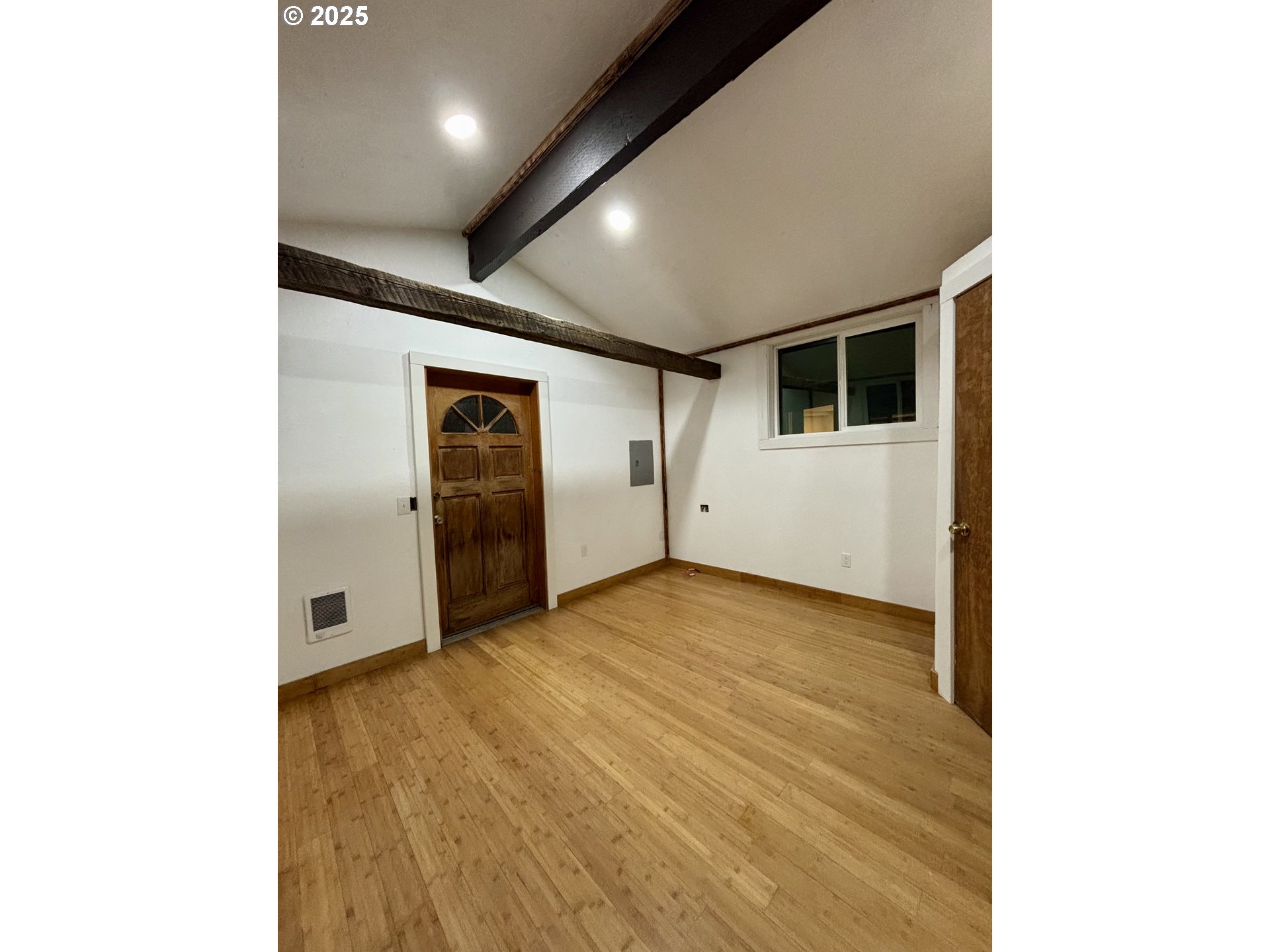 136010 Hwy 97 Crescent Crescent, OR 97733 - Photo 42 of 43 a view of a hallway with wooden floor